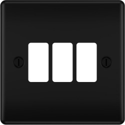 BG Grid Lite Matt Black 3G Cover