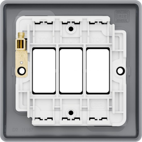 BG Grid Lite Matt Black 3G Cover