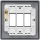 BG Grid Lite Matt Black 3G Cover
