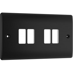 BG Grid Lite Matt Black 4G Cover