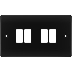 BG Grid Lite Matt Black 4G Cover