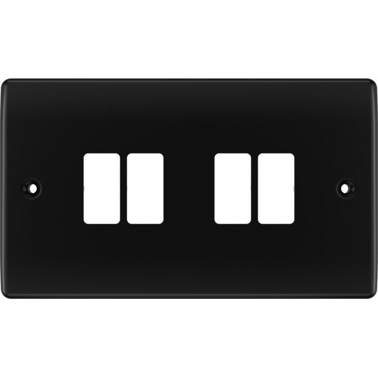 BG Grid Lite Matt Black 4G Cover