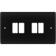 BG Grid Lite Matt Black 4G Cover