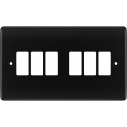 BG Grid Lite Matt Black 6G Cover