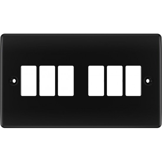 BG Grid Lite Matt Black 6G Cover