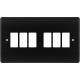 BG Grid Lite Matt Black 6G Cover