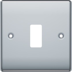BG Grid Lite Polished Chrome 1G Cover