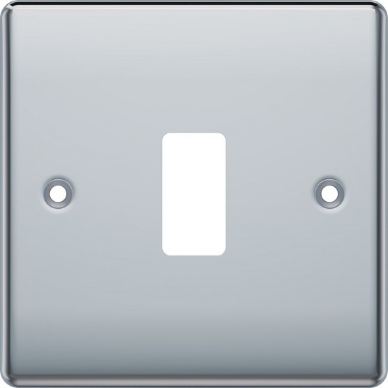BG Grid Lite Polished Chrome 1G Cover