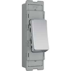 BG Grid Lite Polished Chrome 20A 2Way Module