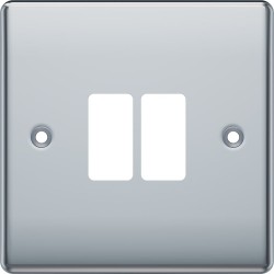 BG Grid Lite Polished Chrome 2G Cover