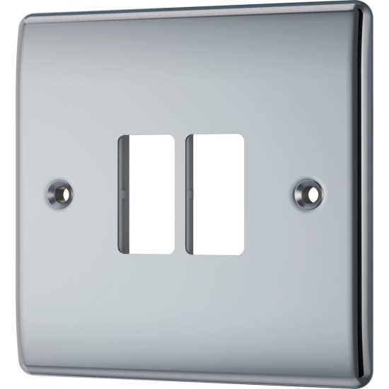 BG Grid Lite Polished Chrome 2G Cover