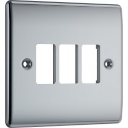 BG Grid Lite Polished Chrome 3G Cover