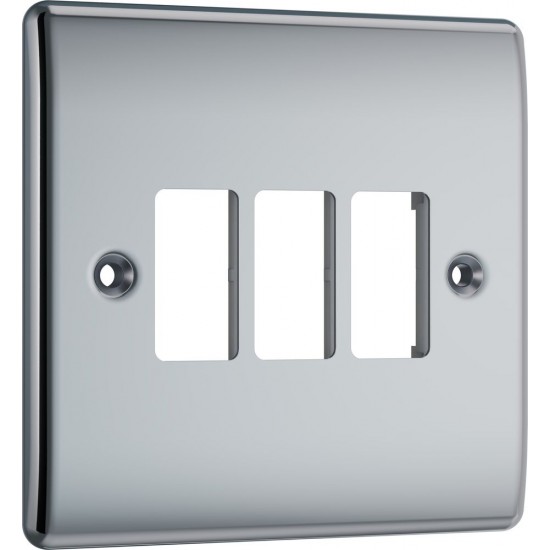 BG Grid Lite Polished Chrome 3G Cover