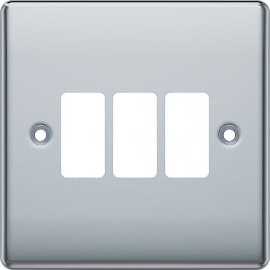 BG Grid Lite Polished Chrome 3G Cover