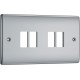 BG Grid Lite Polished Chrome 4G Cover