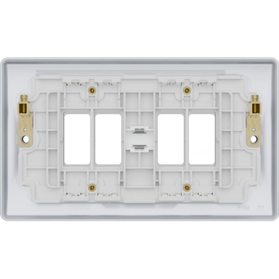 BG Grid Lite Polished Chrome 4G Cover