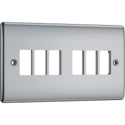 BG Grid Lite Polished Chrome 6G Cover