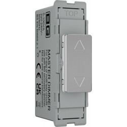 BG Grid Lite Polished Chrome 100watt Dimmer Module