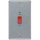 M/Clad 45amp DP Switch/LED - Tall