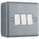 M/Clad 3 Gang 2 Way Switch M/Clad 3 Gang 2 Way Switch