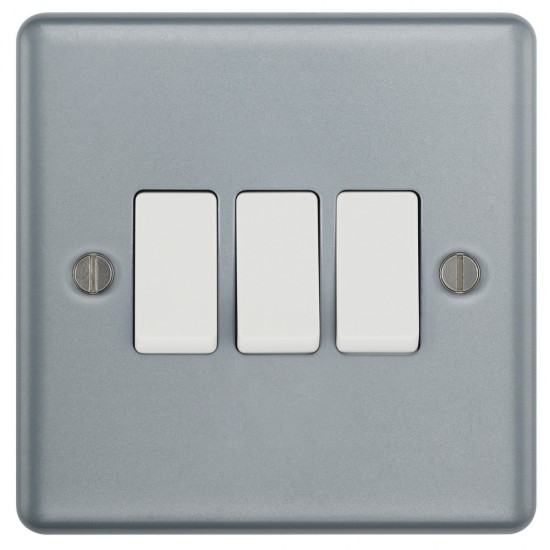 M/Clad 3 Gang 2 Way Switch M/Clad 3 Gang 2 Way Switch