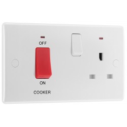 BG Nexus 45A Cooker Unit c/w Skt & LED (870)