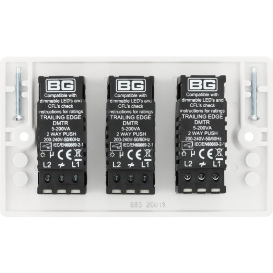 BG Nexus 3G Push Dimmer 400w (883)