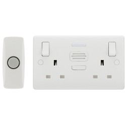 BG Nexus 2G 13A Socket & Door Bell (822BELL)