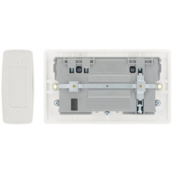 BG Nexus 2G 13A Socket & Door Bell (822BELL) BG Nexus 2G 13A Socket & Door Bell (822BELL)