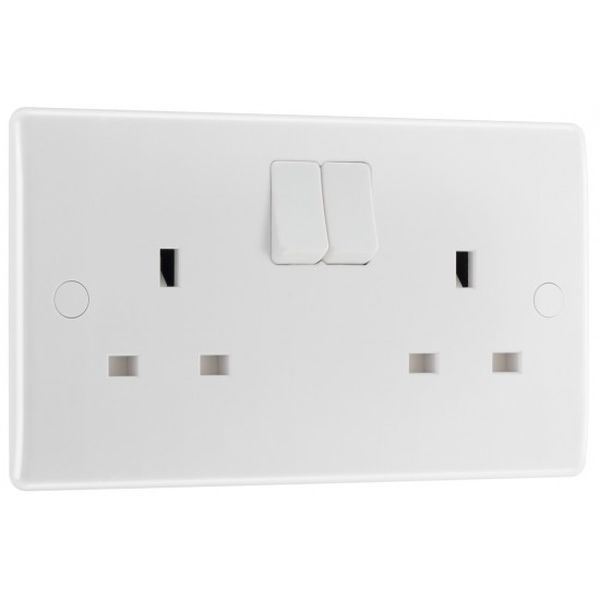 BG Nexus 2G 13A Sw/Socket DP (822DP)
