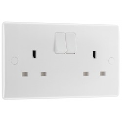 BG Nexus 2G 13A Sw/Socket DP (822DP)