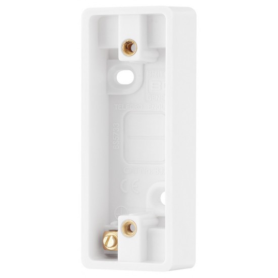 BG Nexus 19mm 1G Architrave Surface Box (837)