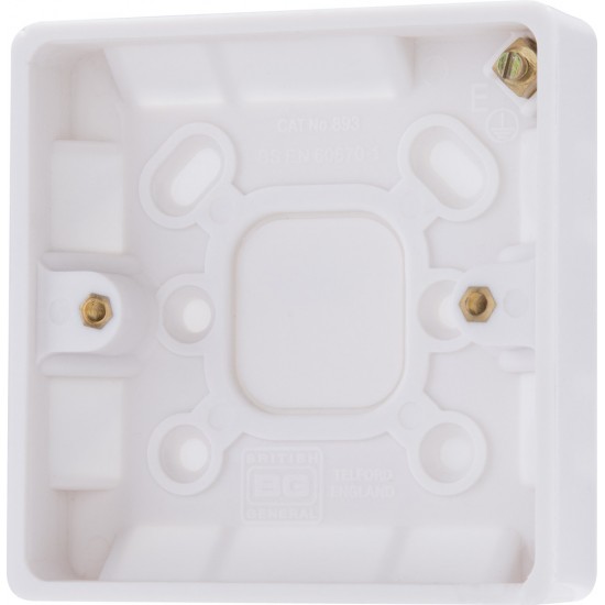 BG Nexus 16mm 1G Surface Box (893)