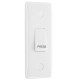 BG Nexus 1G Architrave Switch-Press (849)