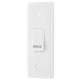 BG Nexus 1G Architrave Switch-Press (849)