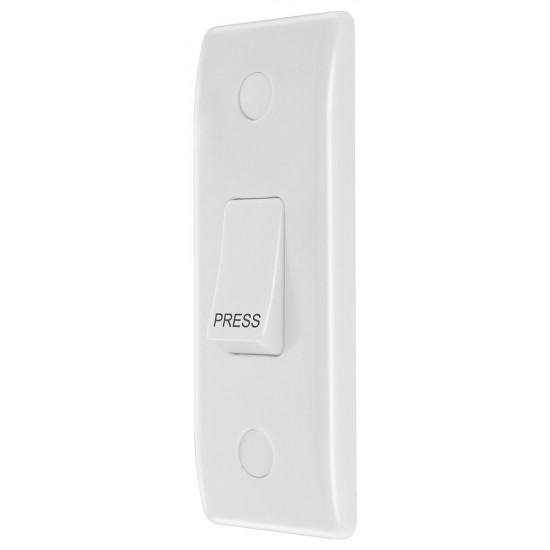 BG Nexus 1G Architrave Switch-Press (849)