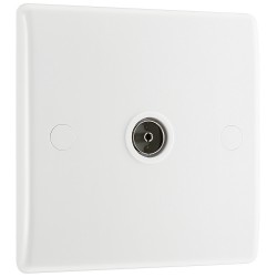 BG Nexus 1 Gang Co Axial Socket (860)