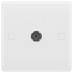 BG Nexus 1 Gang Co Axial Socket (860)