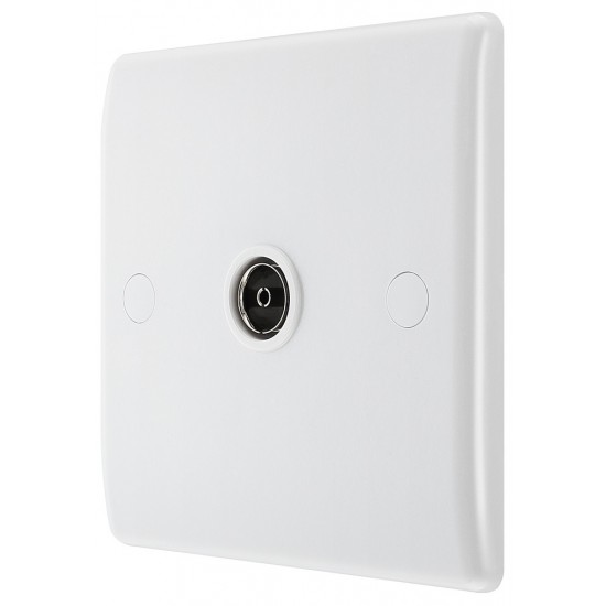 BG Nexus 1 Gang Co Axial Socket (860)