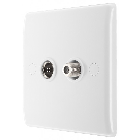 BG Nexus Flush Telephone Master Socket (8BTM/1)