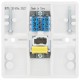 BG Nexus Flush Telephone Master Socket (8BTM/1)
