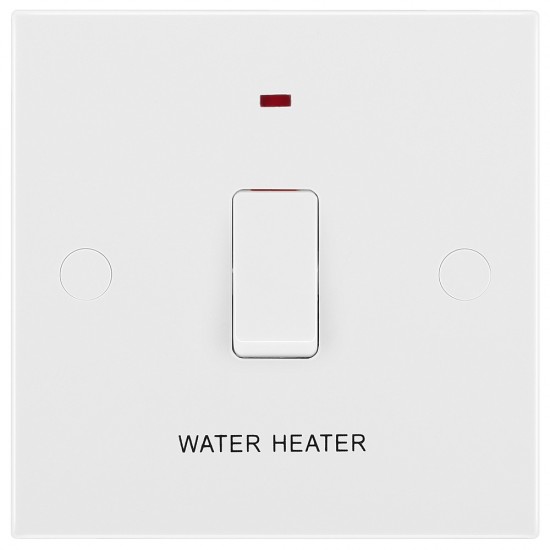 BG 20A DP LED Switch FO/WH (933)