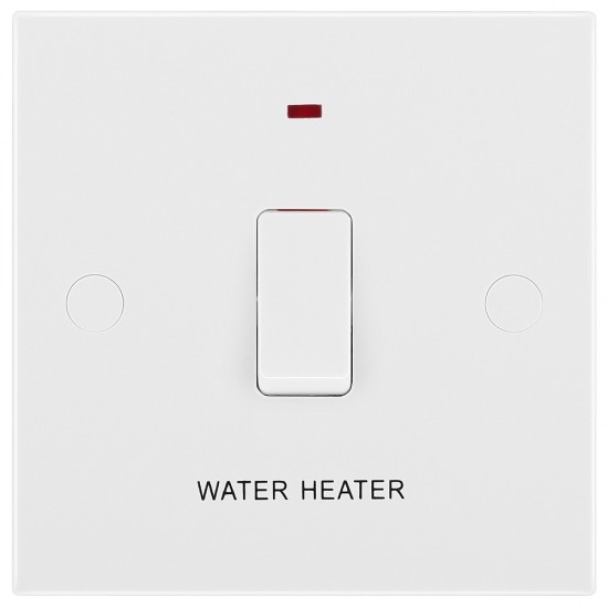 BG 20A DP LED Switch FO/WH (933)