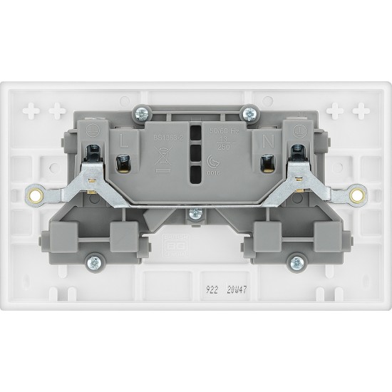 BG 2G 13amp Sw/Socket DP (922DP)