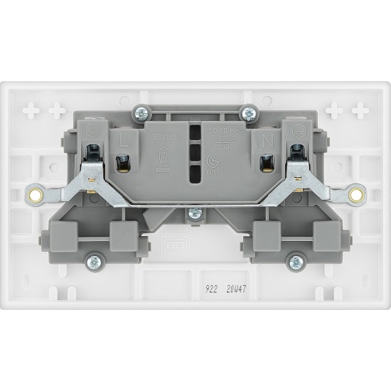 BG 2G 13amp Sw/Socket DP (922DP)