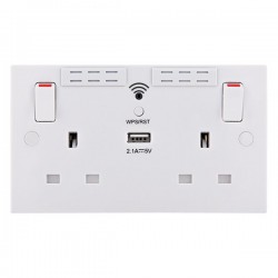 BG 2G 13amp WiFi Range Extender USB Sw/Socket (922UWR)