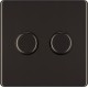 BG Nexus FP 2G Dimmer Switch P/P 400w-B/Nickel (FB