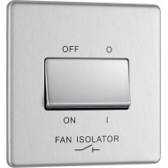 BG Nexus FP Fan Isolator Switch-B/Steel (FBS15) BG Nexus FP Fan Isolator Switch-B/Steel (FBS15)