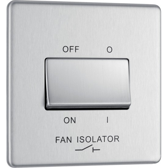 BG Nexus FP Fan Isolator Switch-B/Steel (FBS15) BG Nexus FP Fan Isolator Switch-B/Steel (FBS15)