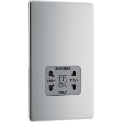 BG Nexus FP Shaver Socket-B/Steel (FBS20) BG Nexus FP Shaver Socket-B/Steel (FBS20)